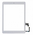 Touch+Telaio LCD+Pulsanti AAA per iPad Air A1474 Bianco