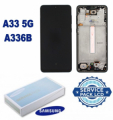 Lcd Originale Samsung A336B A33 5G Service pack Blu